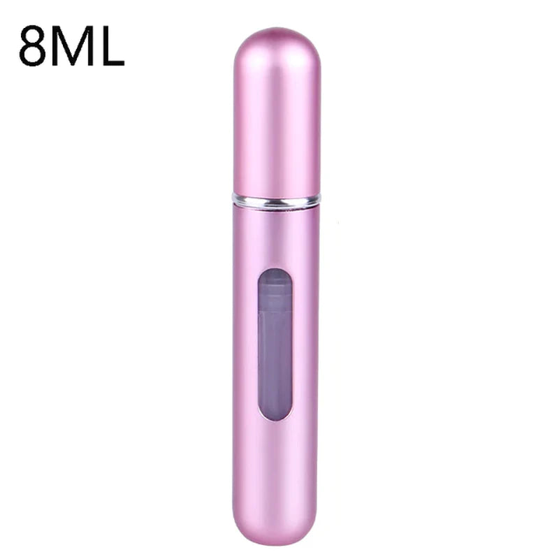 8/5Ml Perfume Atomizer Portable Liquid Container for Cosmetics Traveling Mini Aluminum Spray Alcochol Empty Refillable Bottle