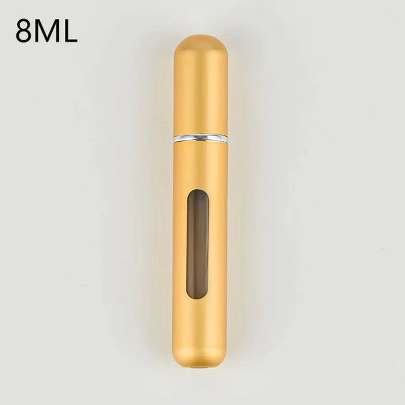 8/5Ml Perfume Atomizer Portable Liquid Container for Cosmetics Traveling Mini Aluminum Spray Alcochol Empty Refillable Bottle