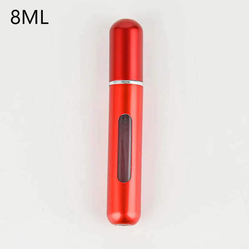 8/5Ml Perfume Atomizer Portable Liquid Container for Cosmetics Traveling Mini Aluminum Spray Alcochol Empty Refillable Bottle