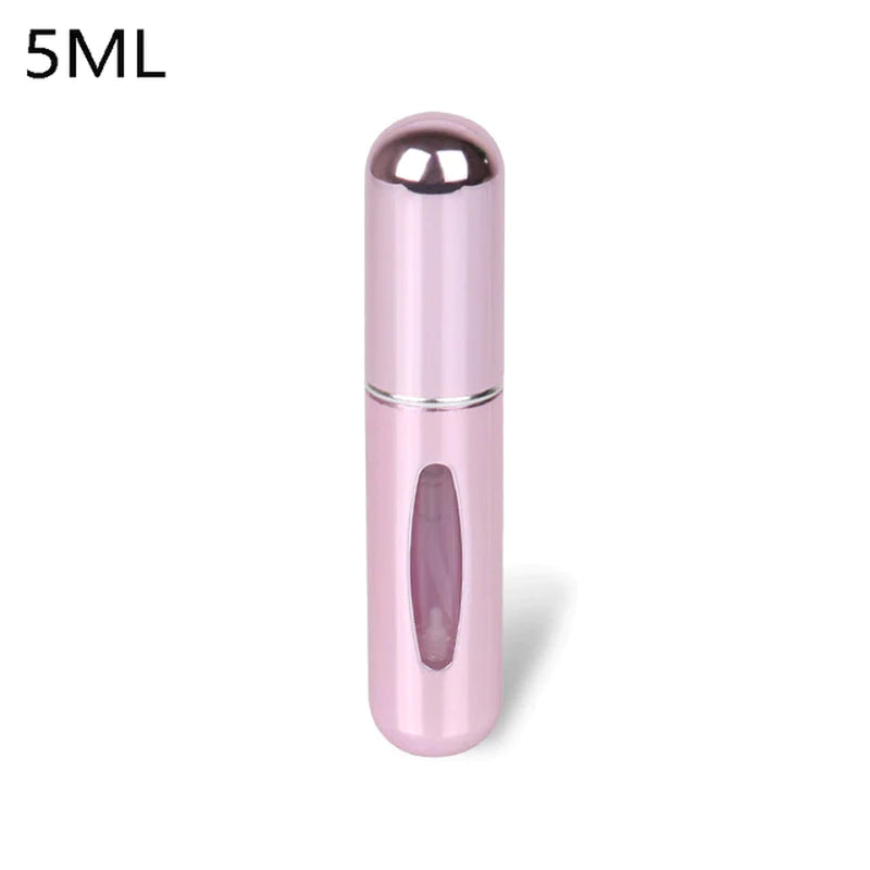 8/5Ml Perfume Atomizer Portable Liquid Container for Cosmetics Traveling Mini Aluminum Spray Alcochol Empty Refillable Bottle