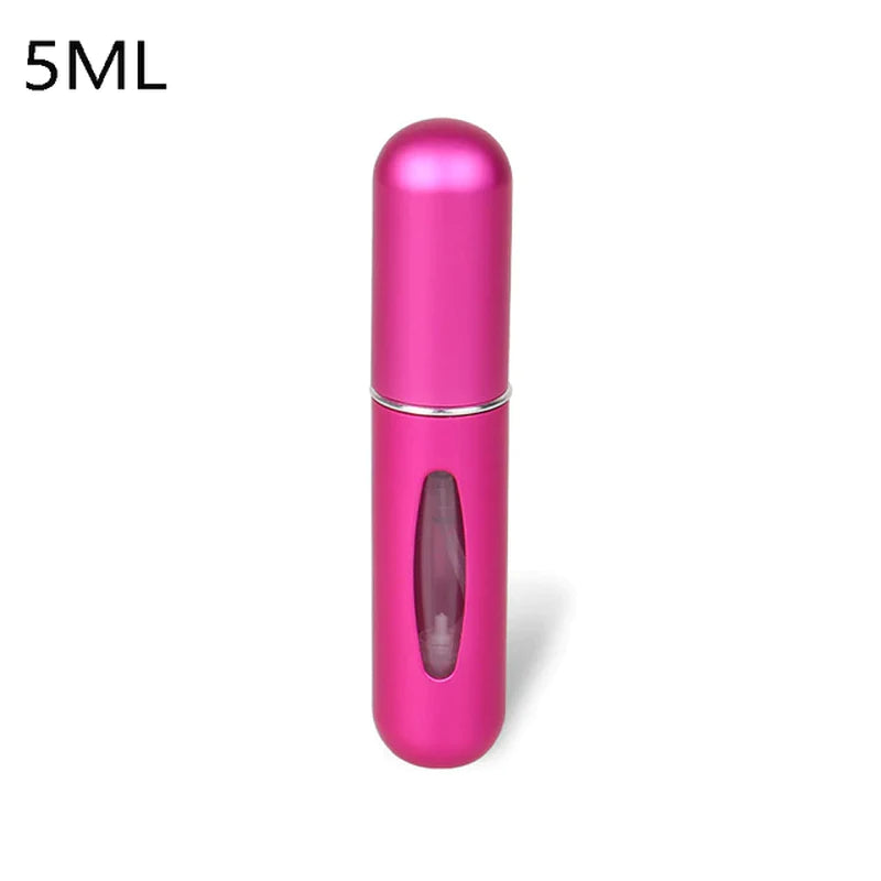 8/5Ml Perfume Atomizer Portable Liquid Container for Cosmetics Traveling Mini Aluminum Spray Alcochol Empty Refillable Bottle