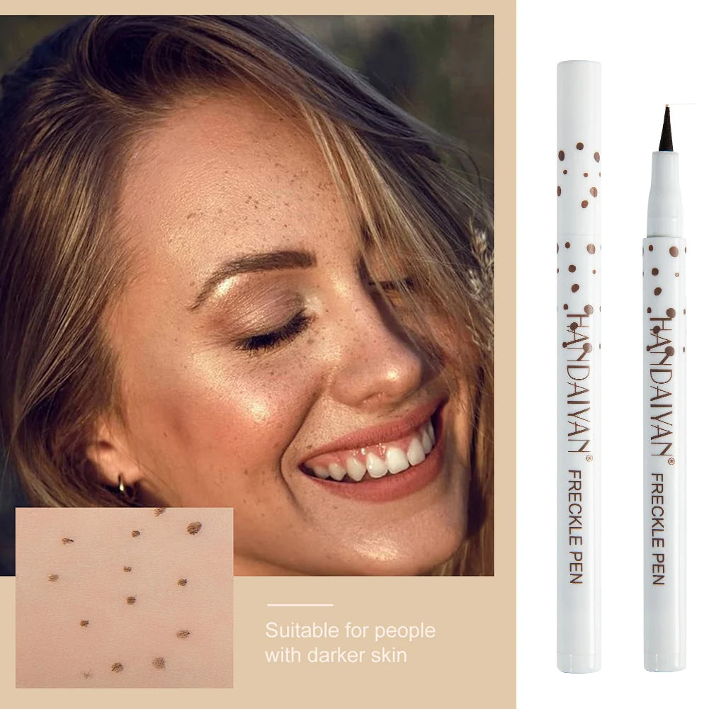 Freckle Pen Waterproof Durable Cosmetics Tool Spot Long-Lasting Waterproof Dot Spot Pen Embellishment Makeup Supply