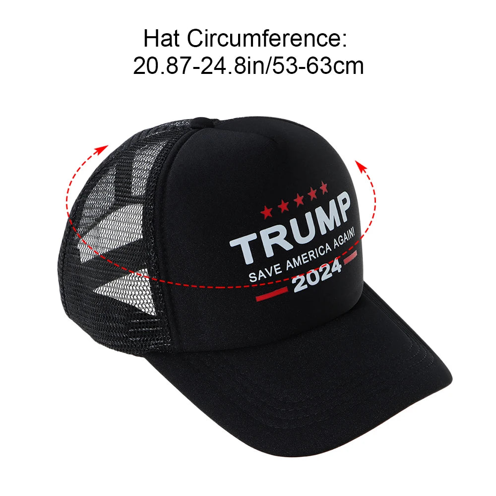 Donald Trump 2024 Cap Camouflage USA Flag Baseball Caps Keep America Great Again Snapback President Hat 3D Embroidery Wholesale